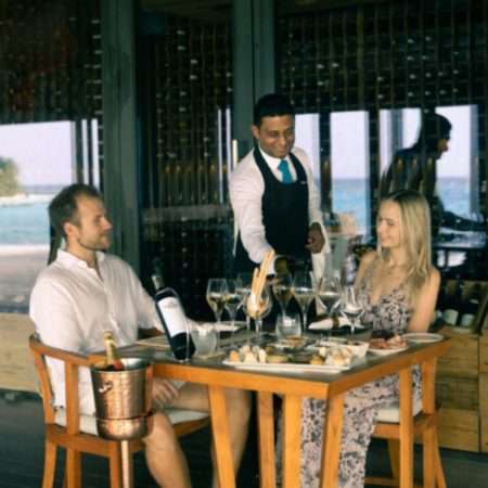 Sommelier’s Wine Tasting at Hurawalhi Maldives