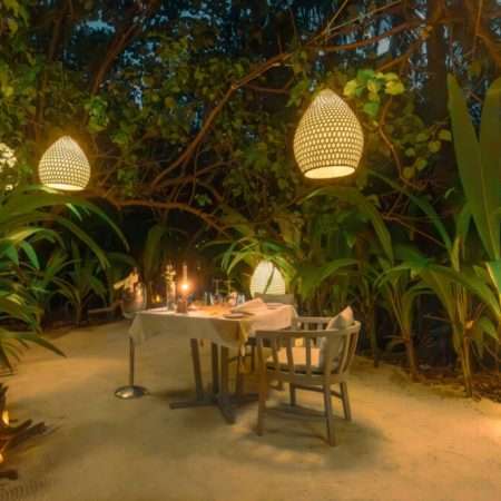 Jungle Dinner at Hurawalhi